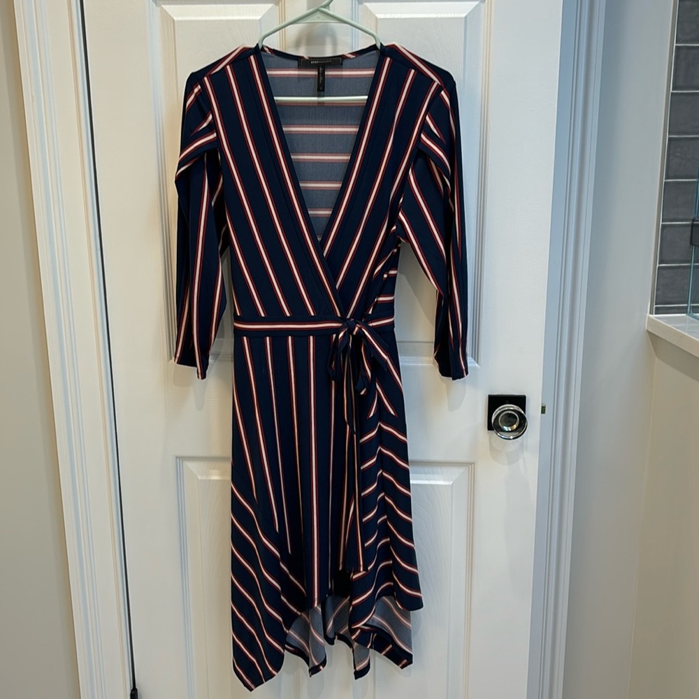 BCBGMaxazria Wrap Dress Size S